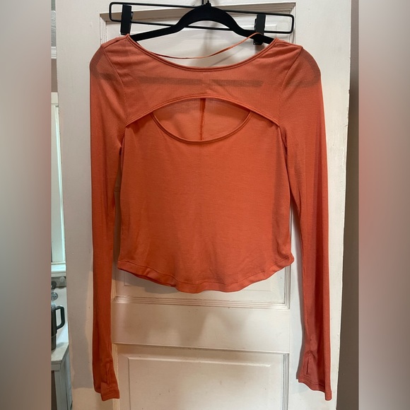 Free People Movement Top in Orange - Picture 1 of 2